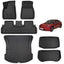 6pcs 3D All Weather Tesla Model 3 Floor Mats