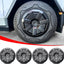 Matte Black Wheel Covers for Tesla Cybertruck