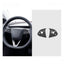 Tesla Model 3 Highland/Model Y Juniper Alcantara Steering Wheel Button Patch