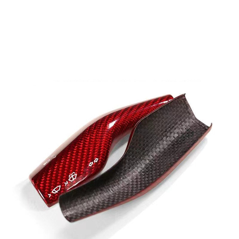 Carbon Fiber Wiper and Drive Shift Switch Cover for Tesla Model 3/Y