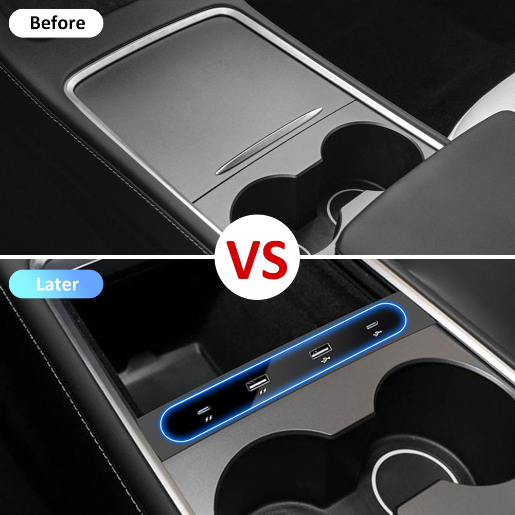 Model 3/Y Center Console USB Hub Secondary image