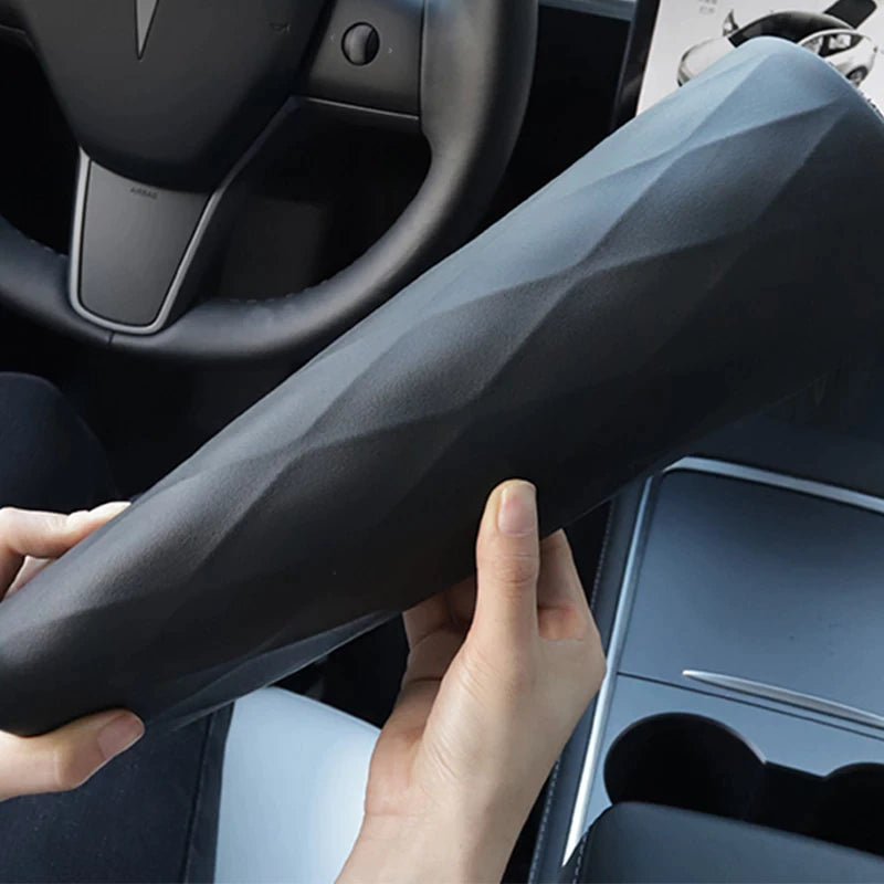 TPE Center Console Armrest Cover For Tesla Model 3/Y (2017-2024)
