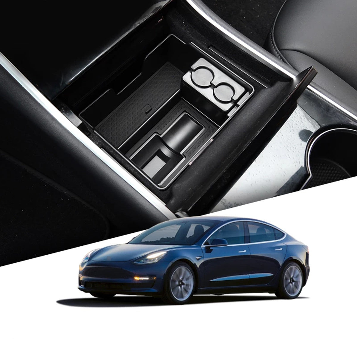 Center Storage Box for Tesla Model 3/Y Secondary image