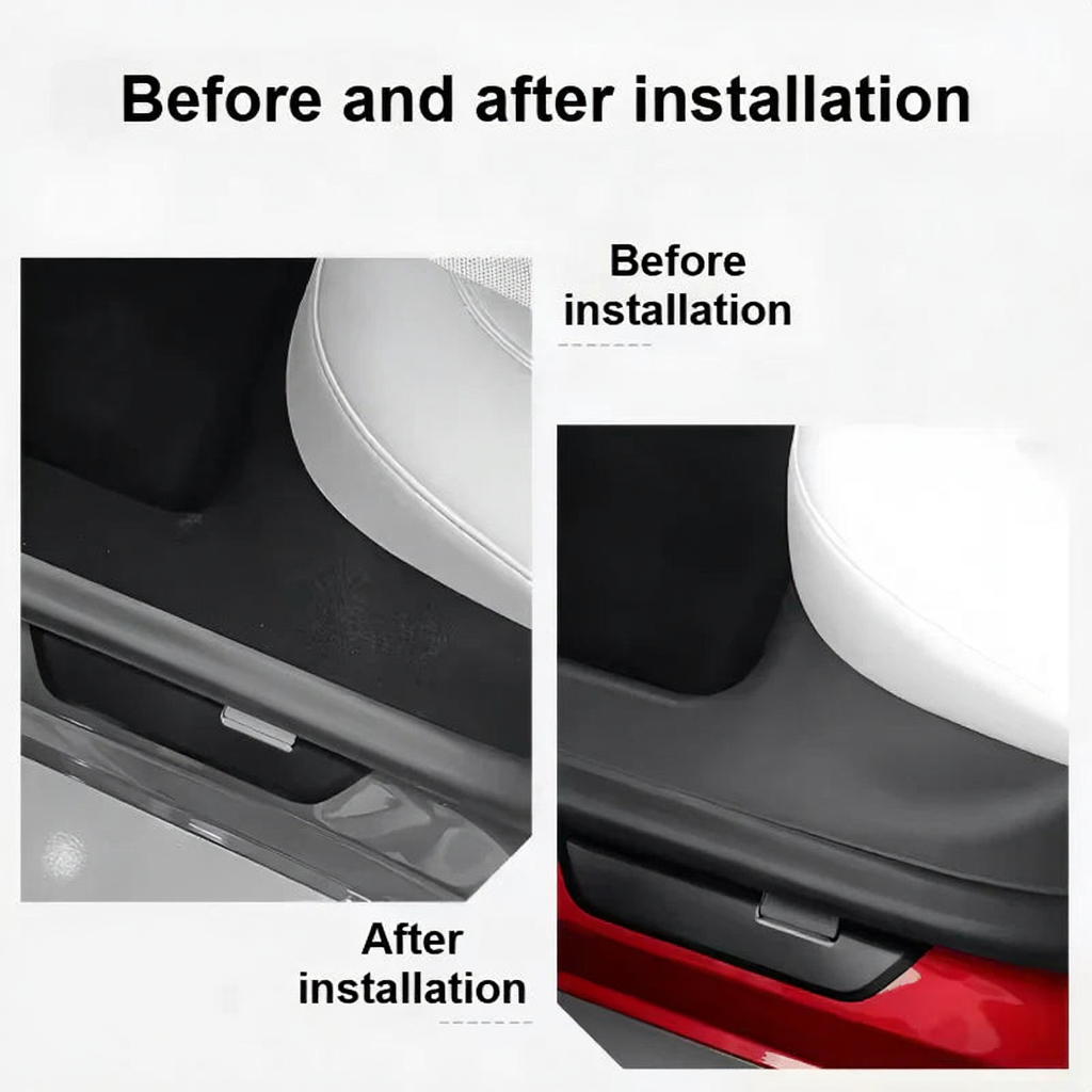 Anti-Kick Front / Rear Door Sill Protectors for Tesla Model 3 Highland 2024+