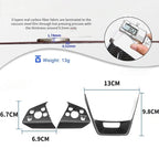 Carbon Steering Wheel Cover Kits for Tesla Cybertruck 2024+