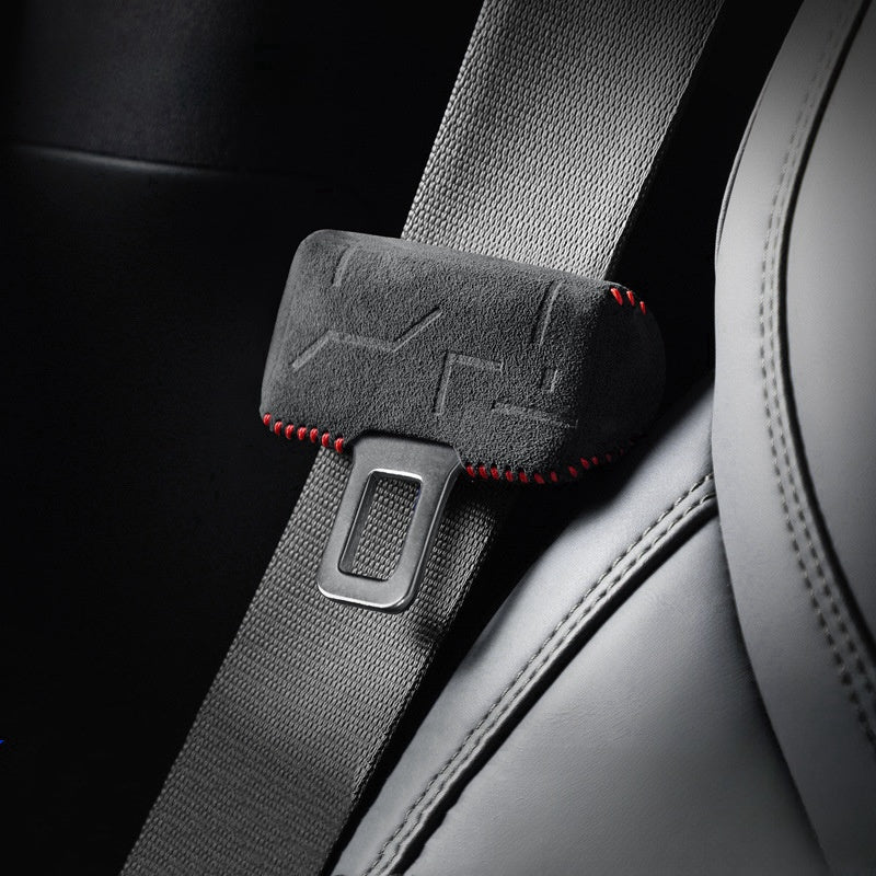 Alcantara Seat Belt Buckle Cover for Tesla Model S/3/X/Y Main image