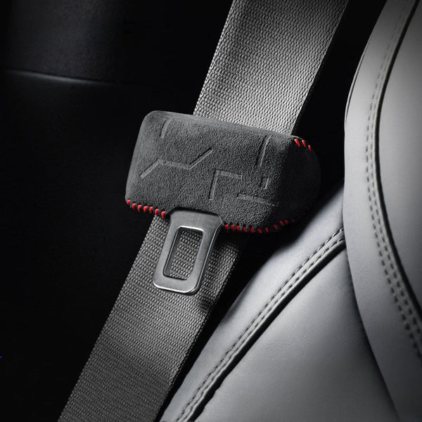 Alcantara Seat Belt Buckle Cover for Tesla Model S/3/X/Y