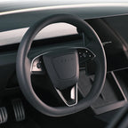 Real Carbon Fiber Steering Wheel Cover for Model 3 Highland/Y Juniper