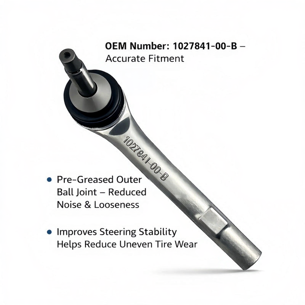Outer Tie Rod End for Tesla Model S OEM 1027841-00-B Steering Part