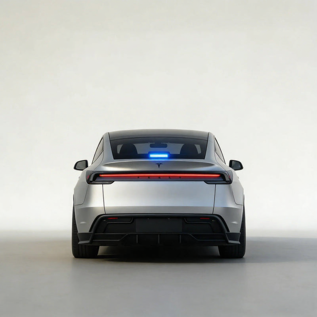 Rear Autopilot AP Blue LED Status Light for Tesla Model Y（2020-2025+） Secondary image