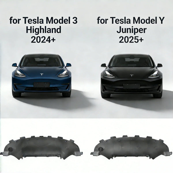 Front Bumper Lower Splash Shield for Tesla Model Y Juniper 1932386-00-C /Model 3 Highland 1694313-00-C