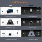 10.88-Inch Dashboard Heads Up Display for Tesla Cybertruck