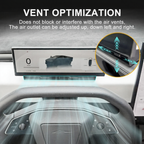10.88-Inch Dashboard Heads Up Display for Tesla Cybertruck