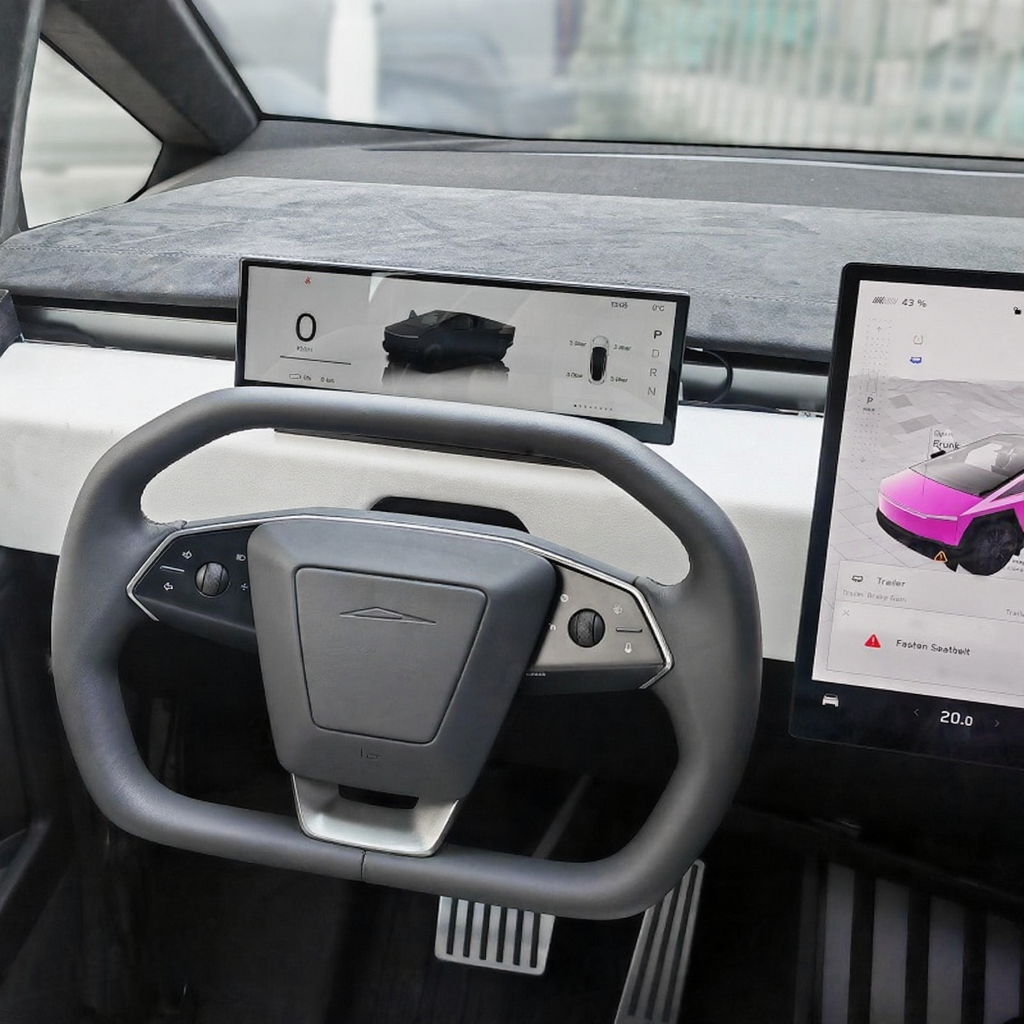 10.88-Inch Dashboard Heads Up Display for Tesla Cybertruck