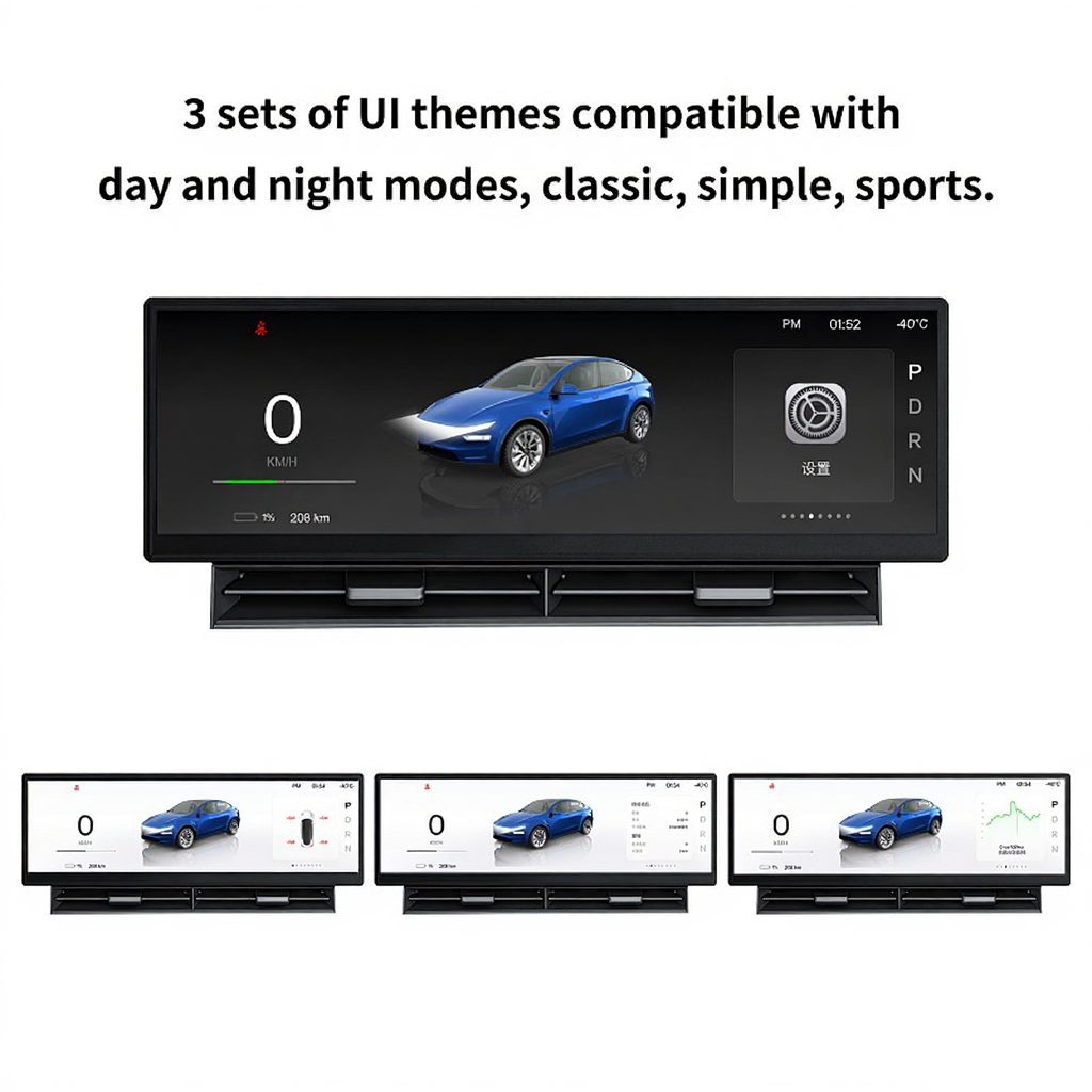 10.88'' Smart Touch Screen Instrument Cluster for Tesla Model 3/Y