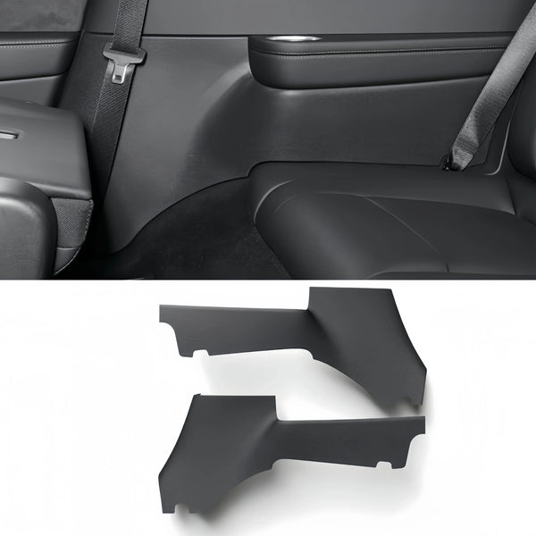 2PCS Rear Door TPE Protector Mats Suitable for Tesla Model Y Juniper 2025 +