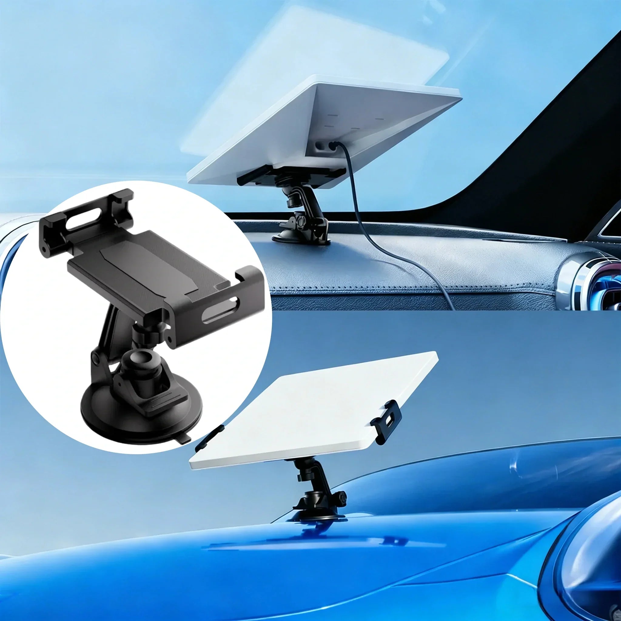 Starlink Mini Suction Cup Mount with Full 360° Adjustable Rotation Main image