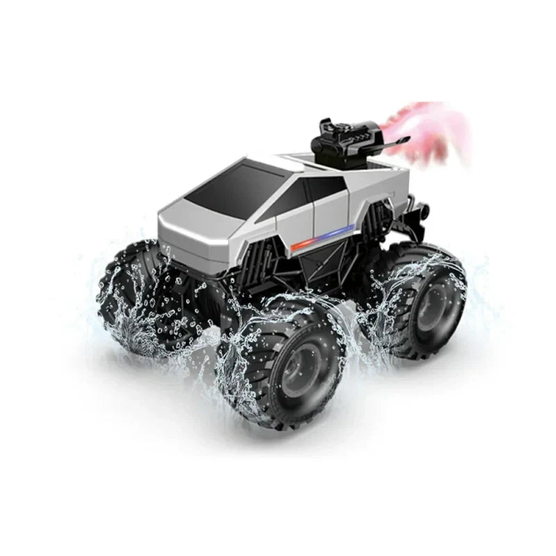 All-Terrain 1:20 Remote Control Truck with Amphibious Performance and 4WD Power