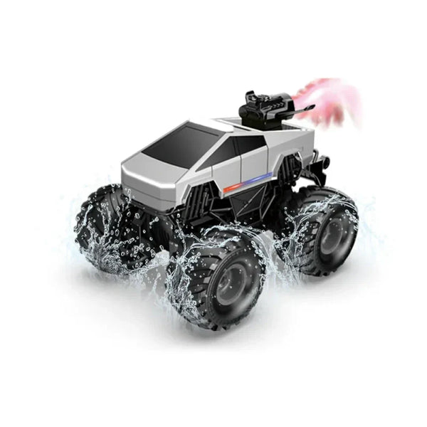 All-Terrain 1:20 Remote Control Truck with Amphibious Performance and 4WD Power