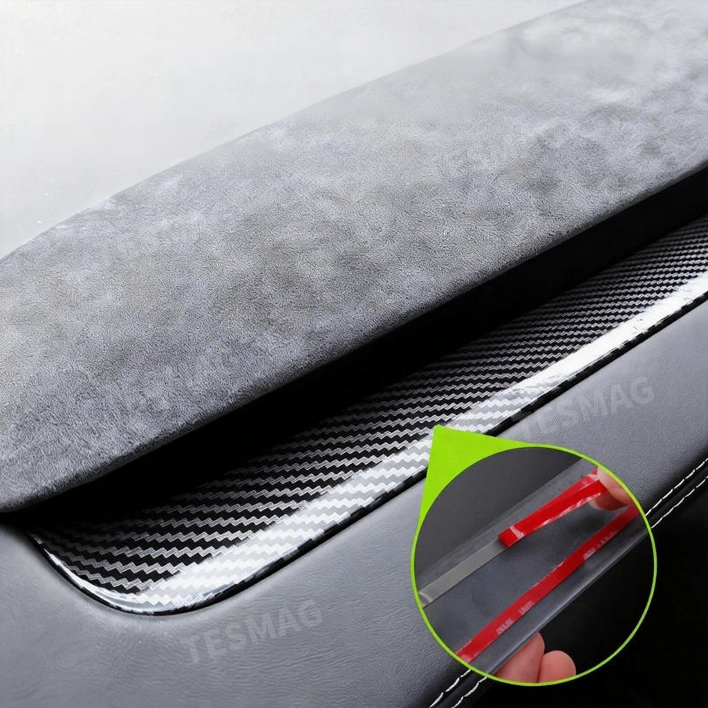Trim Strips for Dashboard Door & Center Console Tesla Model Y Juniper 2025+