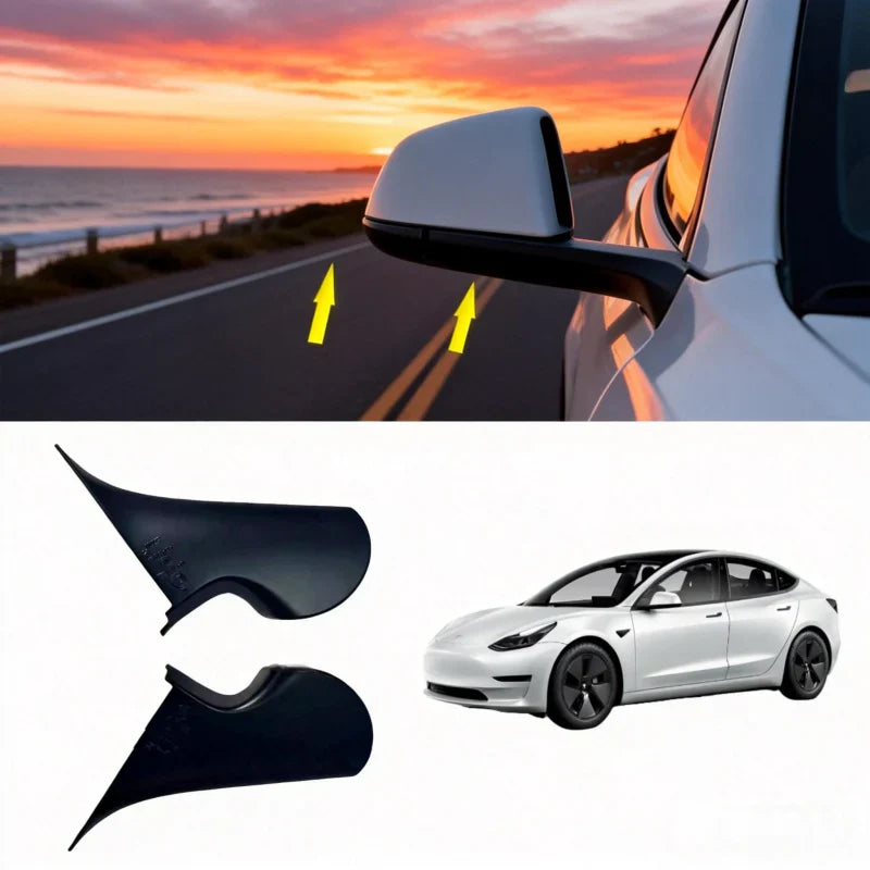 Tesla Model 3 Side Mirror Replacement Lower Inner Shell Direct Fit Repair Part（ 2287.3303-Z 2287.3304-Z） Main image