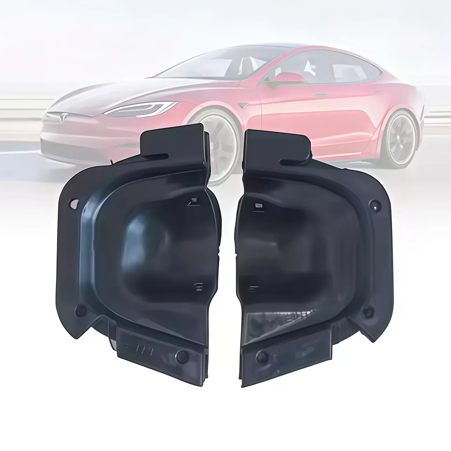 Tesla Model S Wheel Liner Sensor Cover 1051653-00-A & 1051652-00-A Replacement Parts Main image