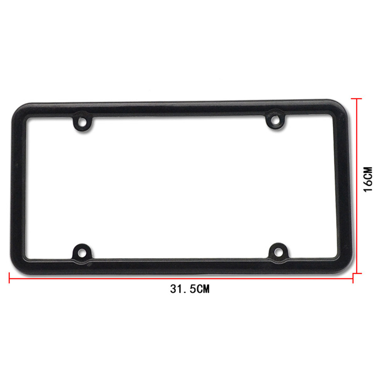 2pcs License Plate Frame for Tesla Model S/3/X/Y Secondary image
