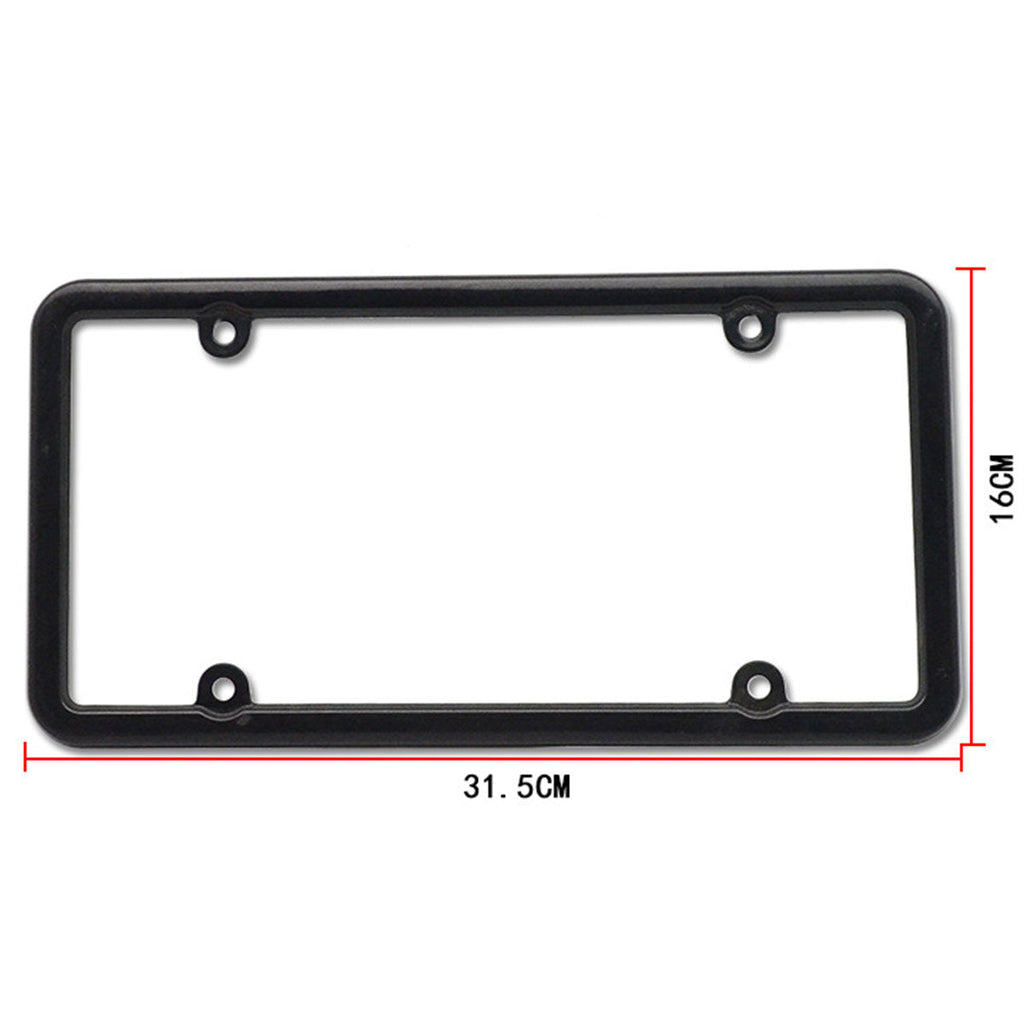 2pcs License Plate Frame for Tesla Model S/3/X/Y