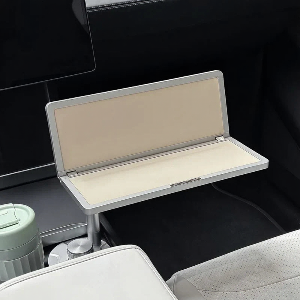 Foldable Aluminum Car Table for Tesla Model 3/ Y/ S /X Secondary image
