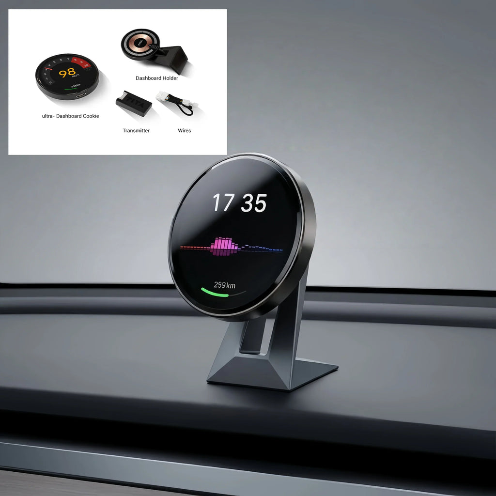 HUD Magnetic Dashboard Display for Tesla Model 3 Highland/Model Y Juniper