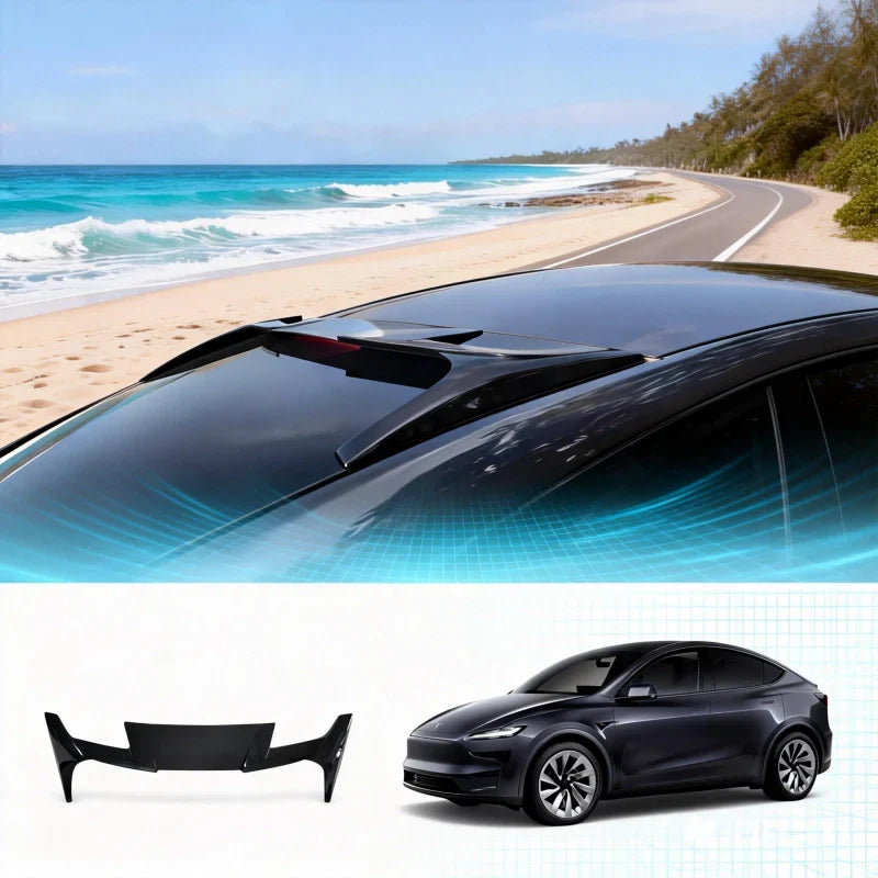 Rear Window Roof Spoiler ABS Wing Designed for Tesla Model Y Juniper 2025+ Main image