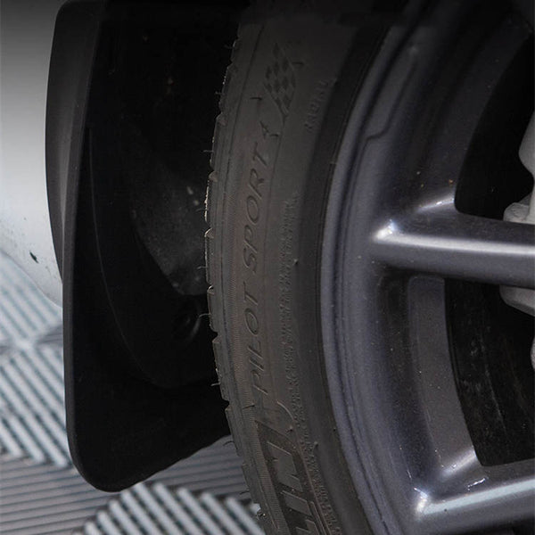 Mud Flaps Matte Black Carbon Fiber ABS Tesla Model 3/Y