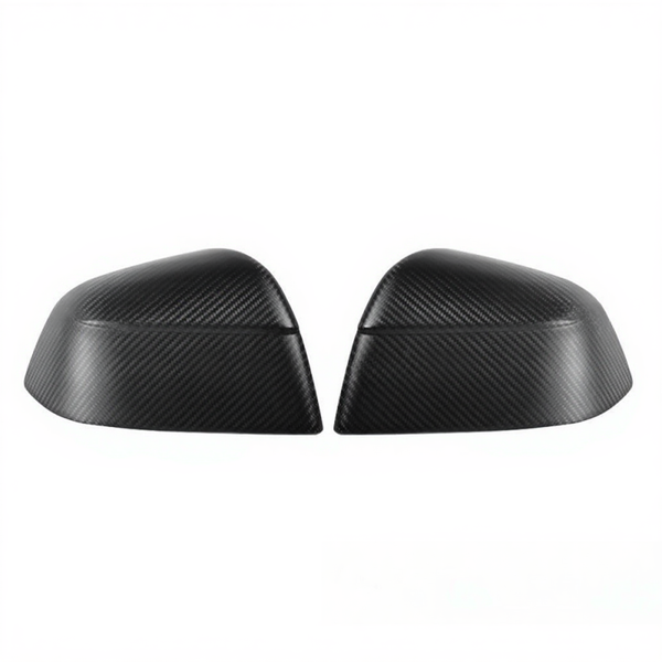 Carbon Fiber Side Mirror Covers for Tesla Model Y Juniper - Protective Cover