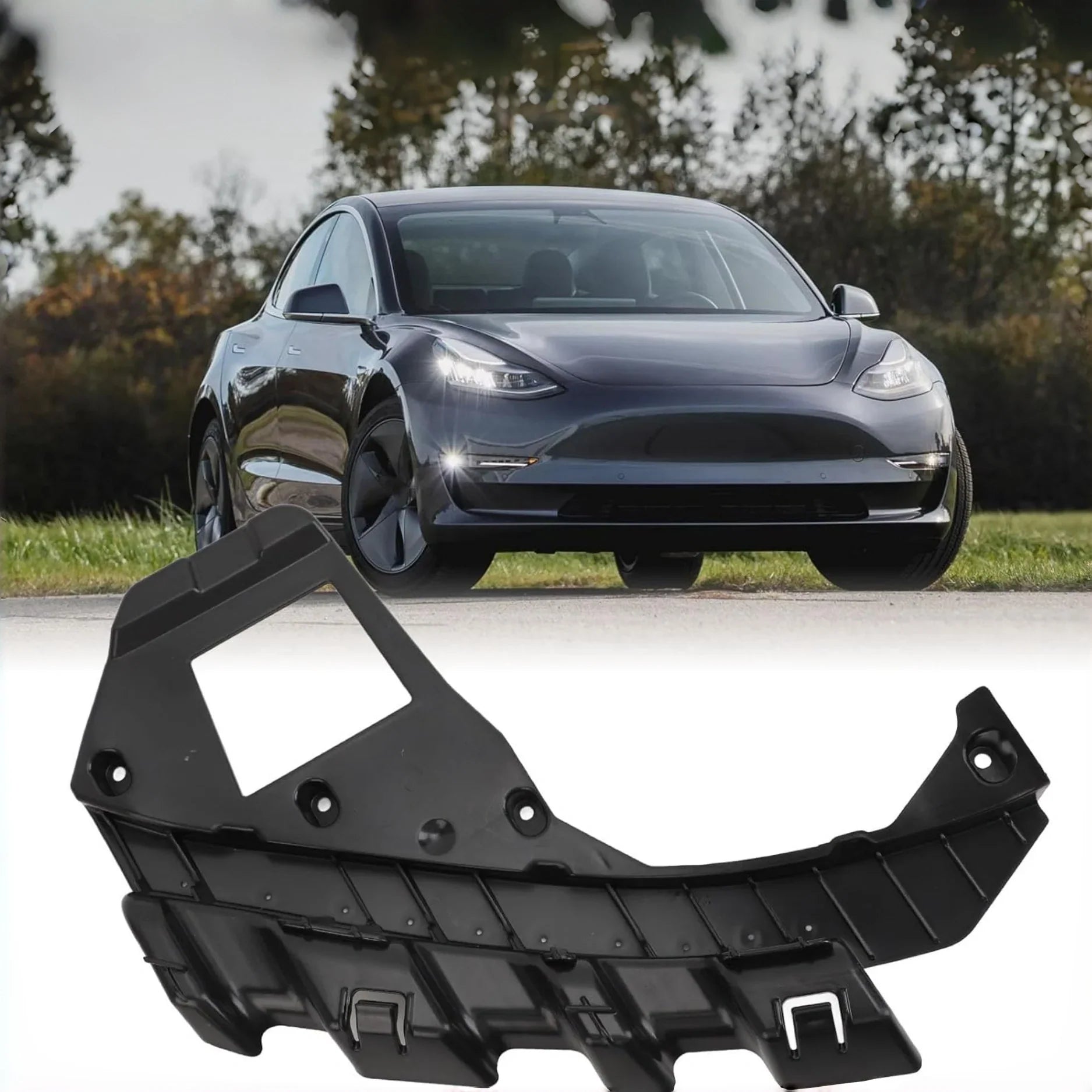 Headlight Support Bracket For Tesla Model 3 / Y Headlamp Mount (1514952-00-B / 1514953-00-B） Main image