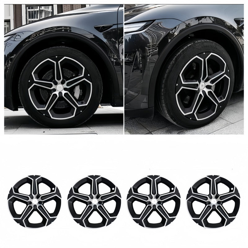 19-Inch Plum Blossom Wheel Rim Protectors for Tesla Model Y Juniper 2025+ Main image