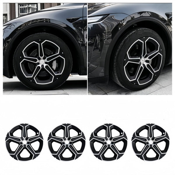 19-Inch Plum Blossom Wheel Rim Protectors for Tesla Model Y Juniper 2025+