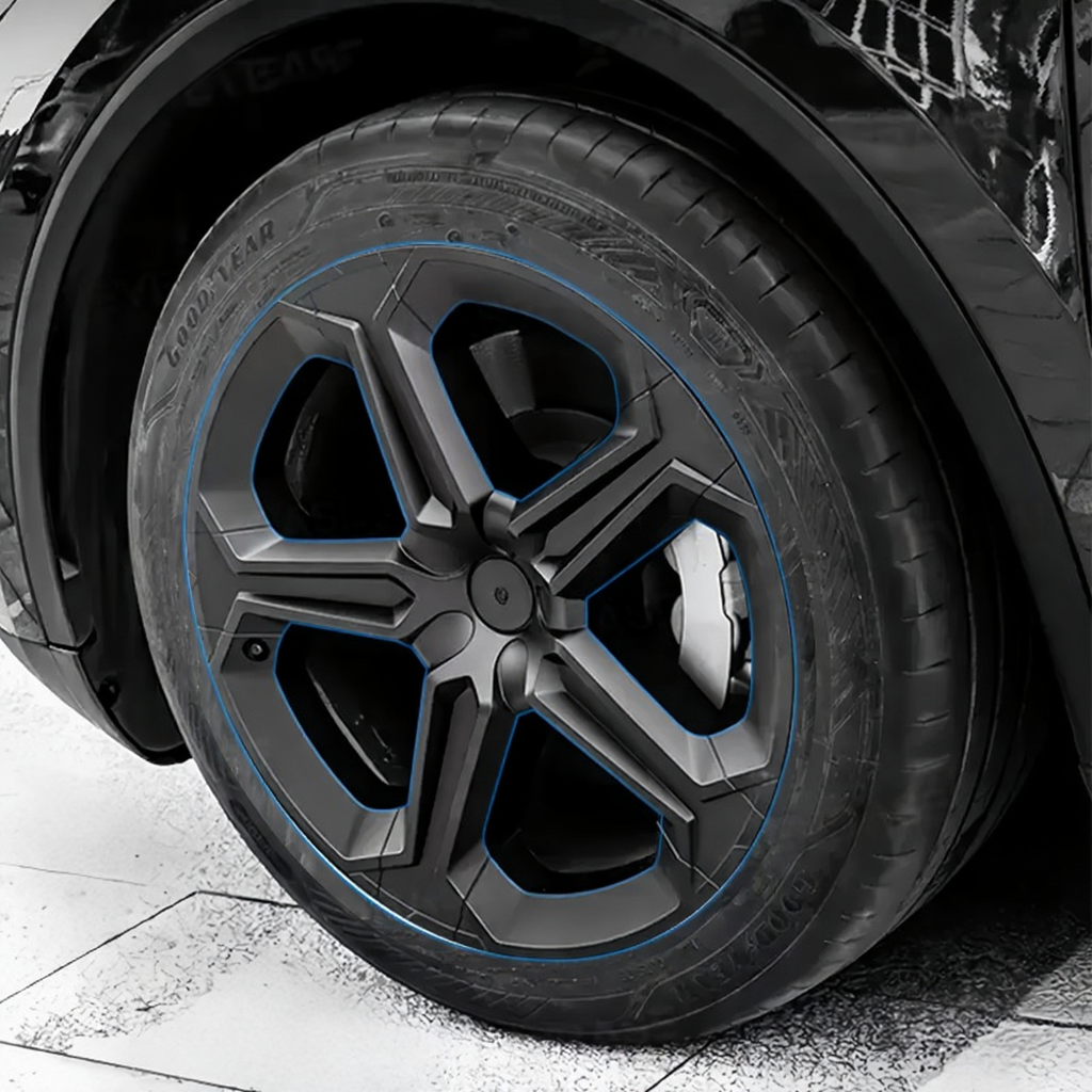 19-Inch Plum Blossom Wheel Rim Protectors for Tesla Model Y Juniper 2025+