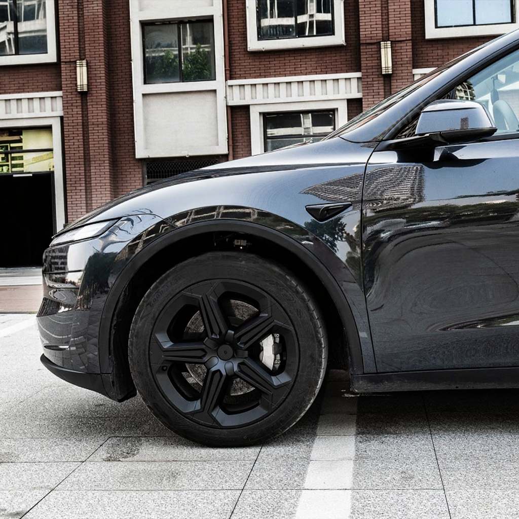 19-Inch Plum Blossom Wheel Rim Protectors for Tesla Model Y Juniper 2025+ Secondary image