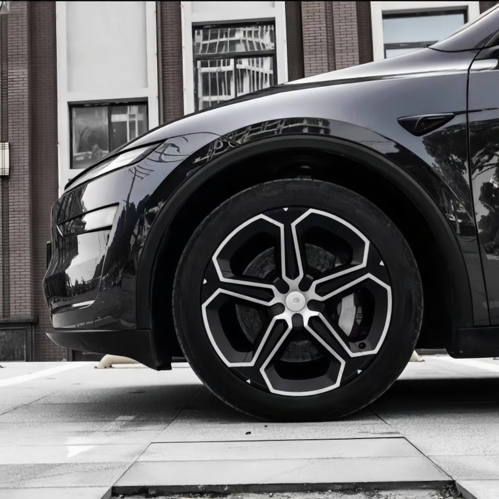 19-Inch Plum Blossom Wheel Rim Protectors for Tesla Model Y Juniper 2025+