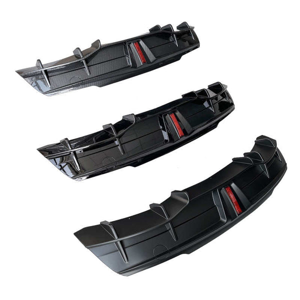 Rear Diffuser for Tesla Model 3/Y with LED Lights （2020-2024）