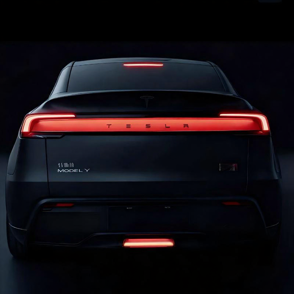 OEM-Style Rear Diffused Guide Light for Tesla Model Y Juniper 2025+ Secondary image