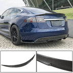 Model S Spoiler R-Style - Real Molded Carbon Fiber