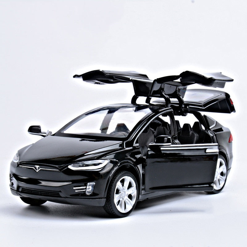 1:32 Tesla Model X Toy Car - Alloy Car Model Diecasts Secondary image