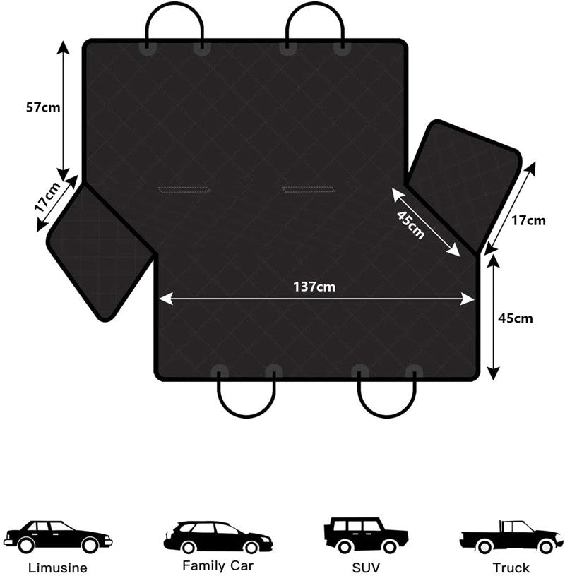 Dog Seat Cover for Tesla Model 3/Y/S/X