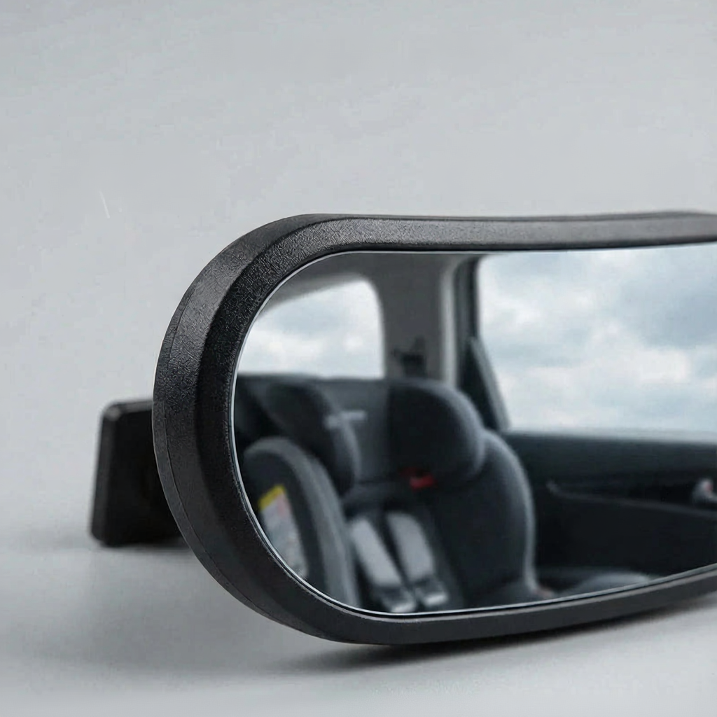 Tesla Interior Rearview Baby Mirror 360° Adjustable Wide Angle Convex