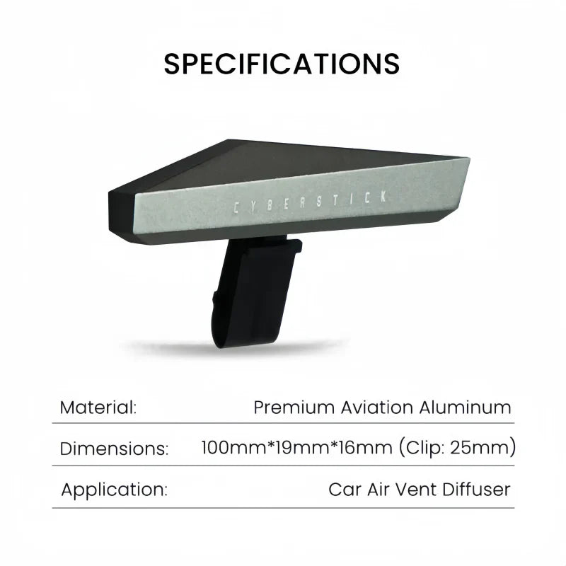 Tesla Dashboard Air Vent Diffusers Cyber-Style for Model 3 Highland /Model Y Juniper Secondary image