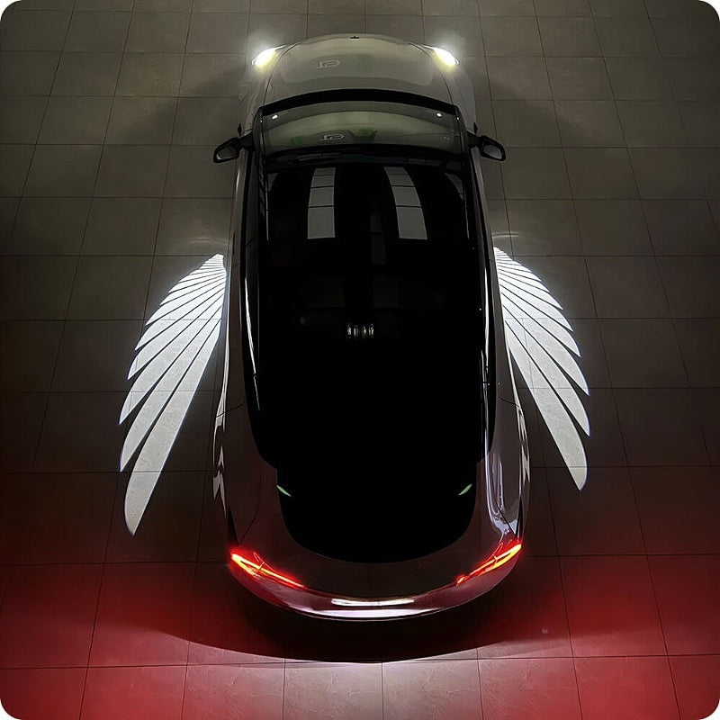 Angel Wing Mirror Welcome Lights for Tesla Model 3/Y Main image