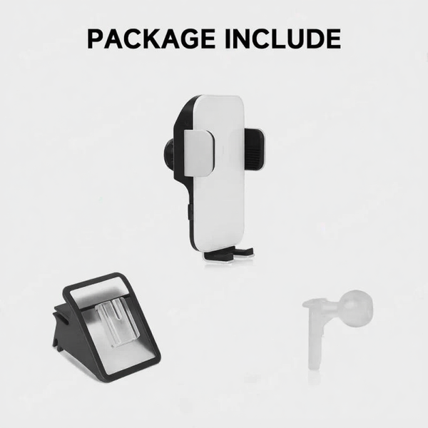 Tesla Car Phone Holder Vent Mount with Solar-Powered Electric Induction for Model 3/Y