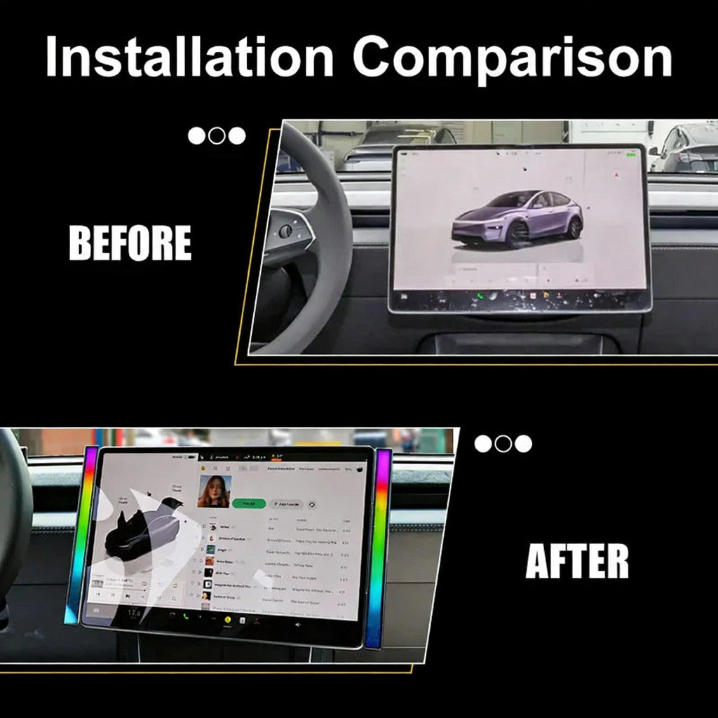 Tesla Model 3 / Y Ambient Lights RGB Music-Sync Interior Lighting Kit
