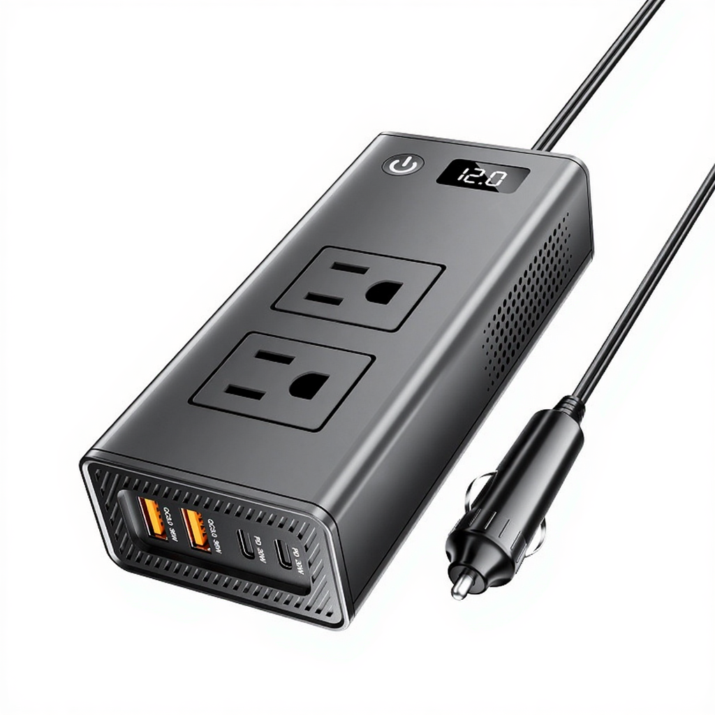 200W 12V to 110V AC Converter for Tesla Model 3/Y